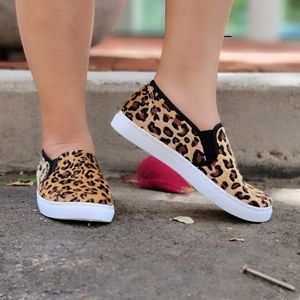 Slip-on Leopard Sneakers